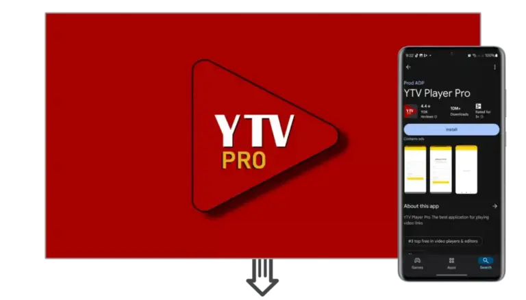 تحميل YTV Player Pro للاندرويد والتلفاز Android TV وTV Box في خطوات بسيطة